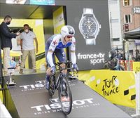 El último kilómetro de Yves Lampaert, ganador de la primera etapa del Tour de Francia
