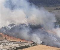 Controlados los tres incendios registrados hoy en Navarra