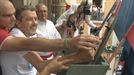 Juan Carlos Unzué da comienzo a los sanfermines de Pamplona