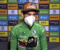 Van Aert: ''Hubiera sido bonito mantener el amarillo, pero ahora voy a disfrutar del maillot verde''