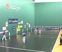 Irribarria y Zabaleta se imponen en el primer partido del Torneo de Parejas de San Fermín