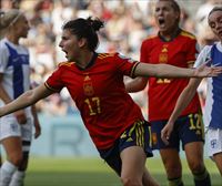 Lucía García e Irene Paredes, goleadoras en la victoria de España sobre Finlandia (4-1)