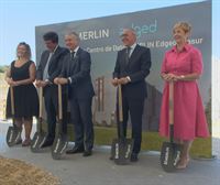 Merlin Properties enpresak Euskadin eraikiko duen lehen datu-zentroaren lehen harria jarri dute