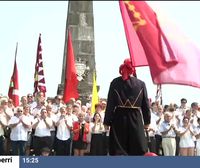 Homenajean en Amaiur a los defensores de la independencia del Reino de Navarra hace 500 años