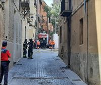 Fallece el joven herido en el incendio de una vivienda en Tudela