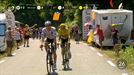 Los ataques de Pogacar a Vingegaard en la 16ª etapa del Tour de Francia