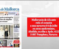 Una navarra pone un anuncio en el Diario de Mallorca para hallar a un chico del que se enamoró en San Fermín