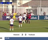 Osasuna empata a 3 contra el Toulouse