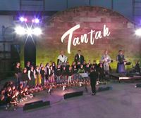 El espectáculo 'Tantak' grabado en Irurita, esta noche en Oholtzan