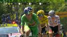 Frantziako Tourreko 18. etapako azken bost kilometroak