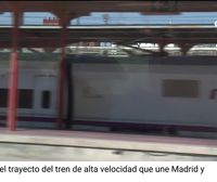 Viajar de las capitales de la CAV a Madrid en tren será 38 minutos más rápido a partir de ahora