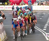 Últimos dos kilómetros de la 4ª etapa de la Vuelta a Polonia: Victoria de Ackermann y caída de Higuita