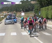 Último kilómetro de la 3ª etapa de la Vuelta a Burgos 2022