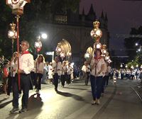 La tradicional Procesión de los Faroles vuelve a recorrer las calles de Vitoria-Gasteiz