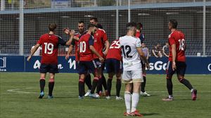 Un golazo de Pablo Ibañez da la victoria a Osasuna ante el Burgos