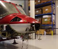 Una compañía canadiense de reciclaje de helicópteros se instala en Iparralde