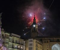 Los fuegos artificiales de Vitoria-Gasteiz, esta noche en Edozein Herriko