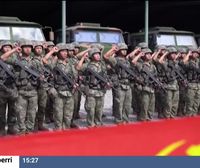 China continúa las maniobras militares cerca de Taiwán