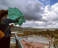 Euskadi espera el lunes vientos de más de 100 kilómetros por hora