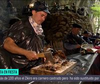 Zikiro Jate, tradición argentina en las cuevas de Zugarramurdi