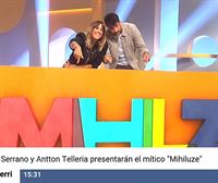 Antton Telleria e Ilaski Serrano presentarán el concurso Mihiluze