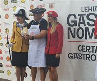 Mozoilo y Sin Kuartel, ganadoras del concurso de bacalao al pil-pil del Certamen Gastronómico de Aste Nagusia