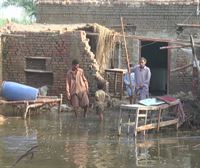 Más de 1200 muertos por las inundaciones en Pakistán, que espera nuevos diluvios en el sur