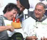 La quesería La Leze de Ilarduia se hace con el primer premio en Ordizia
