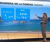 Previsión metereológica y de las olas para la segunda jornada de la Bandera de La Concha 
