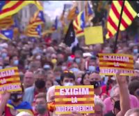 El independentismo catalán llega a la Diada más dividido que nunca