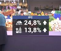 El IPC se sitúa en Euskadi en un 10,3% y en Navarra en un 11%