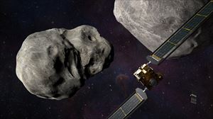 La NASA estrella con éxito la nave DART contra un asteroide para tratar de desviarlo 