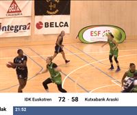 IDK Euskotren gana por 72-58 al Kutxabank Araski
