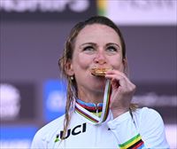 Van Vleuten, campeona del mundo de ciclismo en ruta