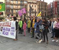 Concentración en Bilbao para denunciar la represión que sufren las mujeres en Irán