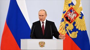 Putin proclama la anexión de las regiones ocupadas de Ucrania: ''Serán ciudadanos rusos para siempre''