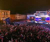Putin se da un baño de masas en la Plaza Roja para dar la bienvenida a los cuatro territorios anexionados