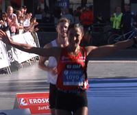 Elena Loyo se alza con la victoria en la media maratón de San Sebastián