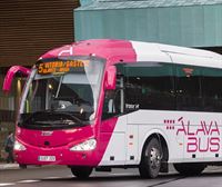 El número viajeros de Alavabus en septiembre subió un 10% y en las líneas del transporte comarcal casi un 30%