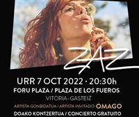 Este viernes, concierto gratuito de la cantante ZAZ en la plaza de Los Fueros