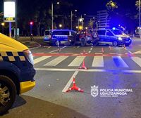 Un conductor deja cuatro policías heridos en una persecución por Pamplona