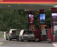 Las gasolineras cercanas a la muga comienzan a notar un pequeño aumento en el número de clientes