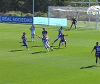 Sarriegik azken minutuan sartutako golak berdinketa eman dio Realari