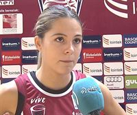 La jugadora del Lointek Gernika Marta Alberdi, baja varias semanas