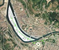 El tranvía de Bilbao llegará hasta Zorrozaurre por un nuevo puente con aceras y bidegorri 