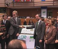 Hace diez años el alcalde de Vitoria-Gasteiz recogió el testigo de Green Capital en el Parlamento Europeo