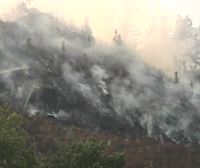 Evacuados los cerca de cien habitantes de localidad burgalesa de Bortedo por el incendio de Balmaseda