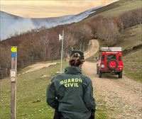 Navarra sigue en alerta por riesgo ''extremo'' de incendios y los bomberos han tenido que trabajar duro