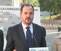Iturgaiz asegura que la corrupción ''está acorralando al PNV'' en Euskadi