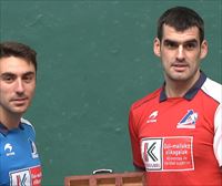 Joseba Ezkurdia y Peio Etxeberria, a por el pase a la final en una semifinal muy especial para ambos